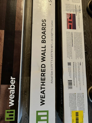 Weathered wall boards - weathered,